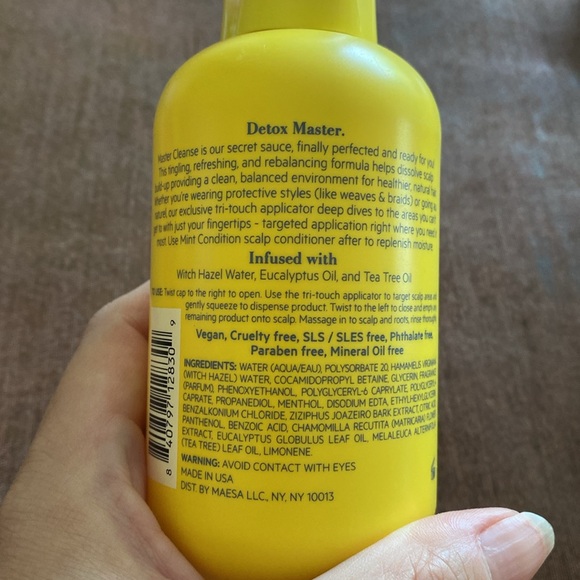 1 LEFT! πTPH BY TARAJI:Master Cleanse- a targeted scalp wash: FULL SIZE - Picture 9 of 9